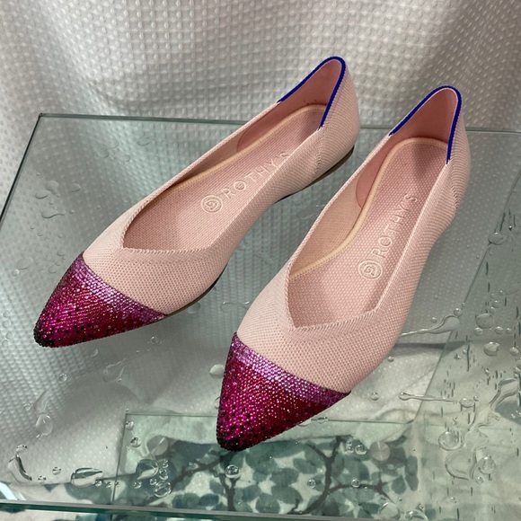 Rothy's Shoes - Rhinestone Customized Rothys